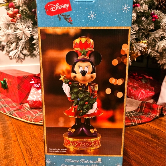 Disney Minnie Mouse Christmas Nutcracker 15 in - Picture 2 of 4